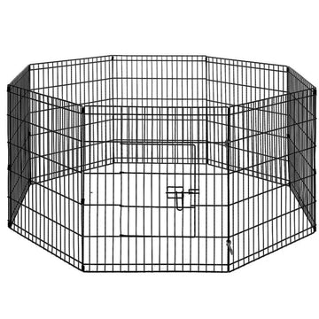 i.Pet 2X30" 8 Panel Pet Dog Playpen Puppy Exercise Cage Enclosure Fence Play Pen i.Pet